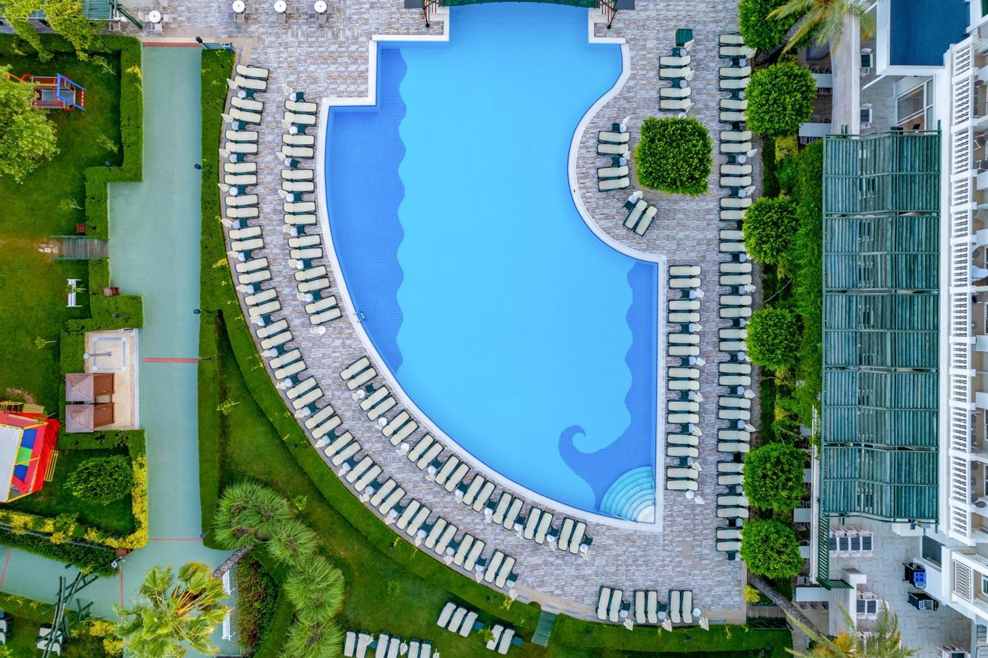 Trendy Aspendos Beach Hotel シダ エクステリア 写真