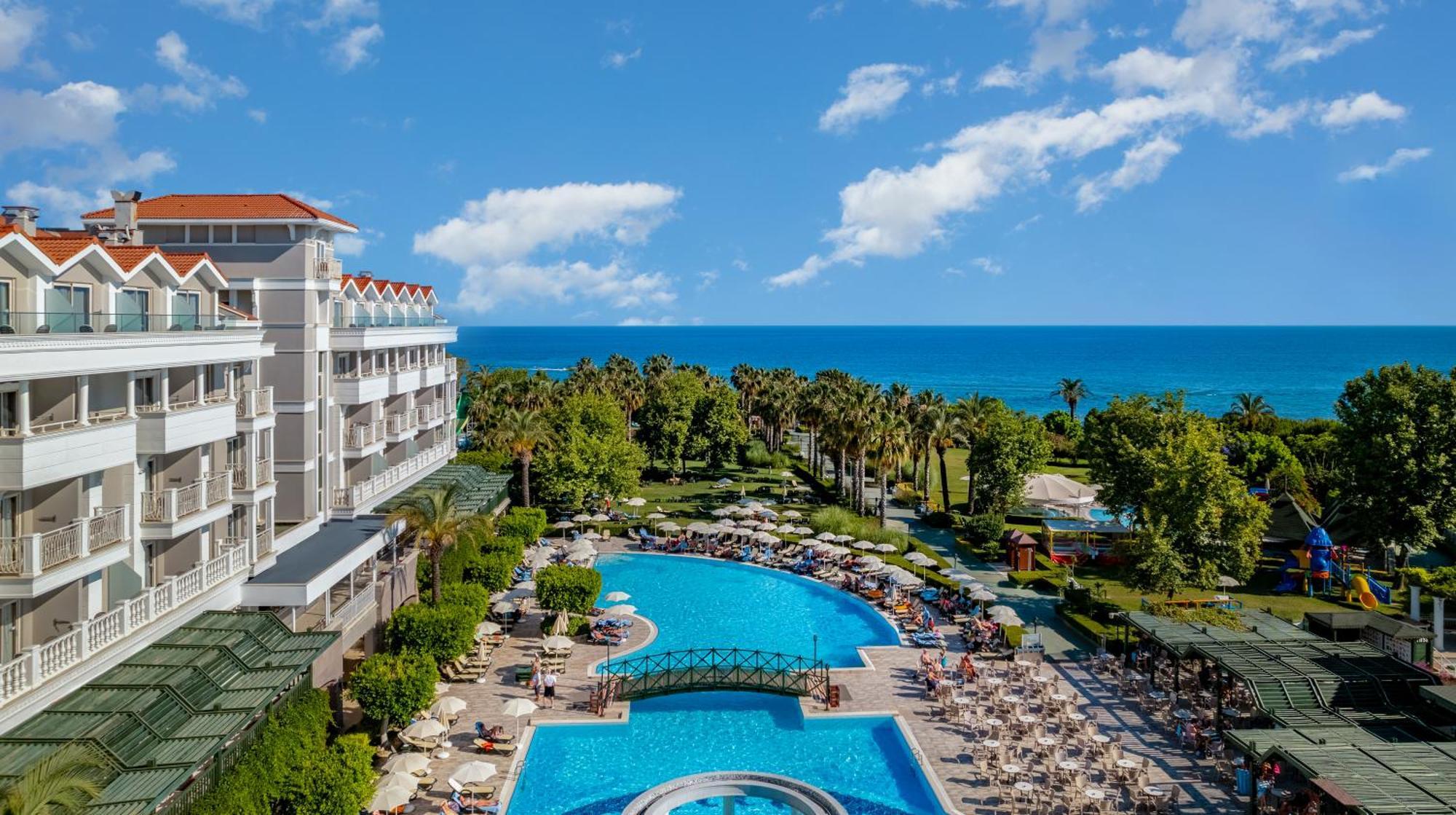 Trendy Aspendos Beach Hotel シダ エクステリア 写真